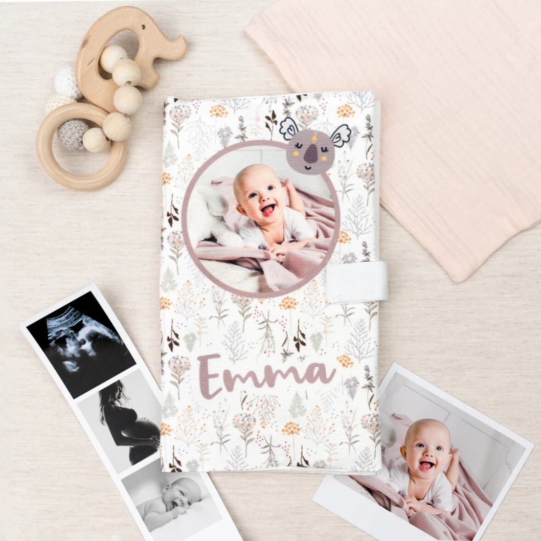 Portadocumentos bebé personalizado