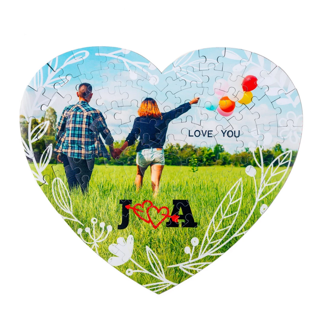 Puzzles magnéticos personalizados corazón - Imagen 5