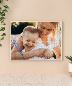 Puzzles personalizados enmarcados rectangulares