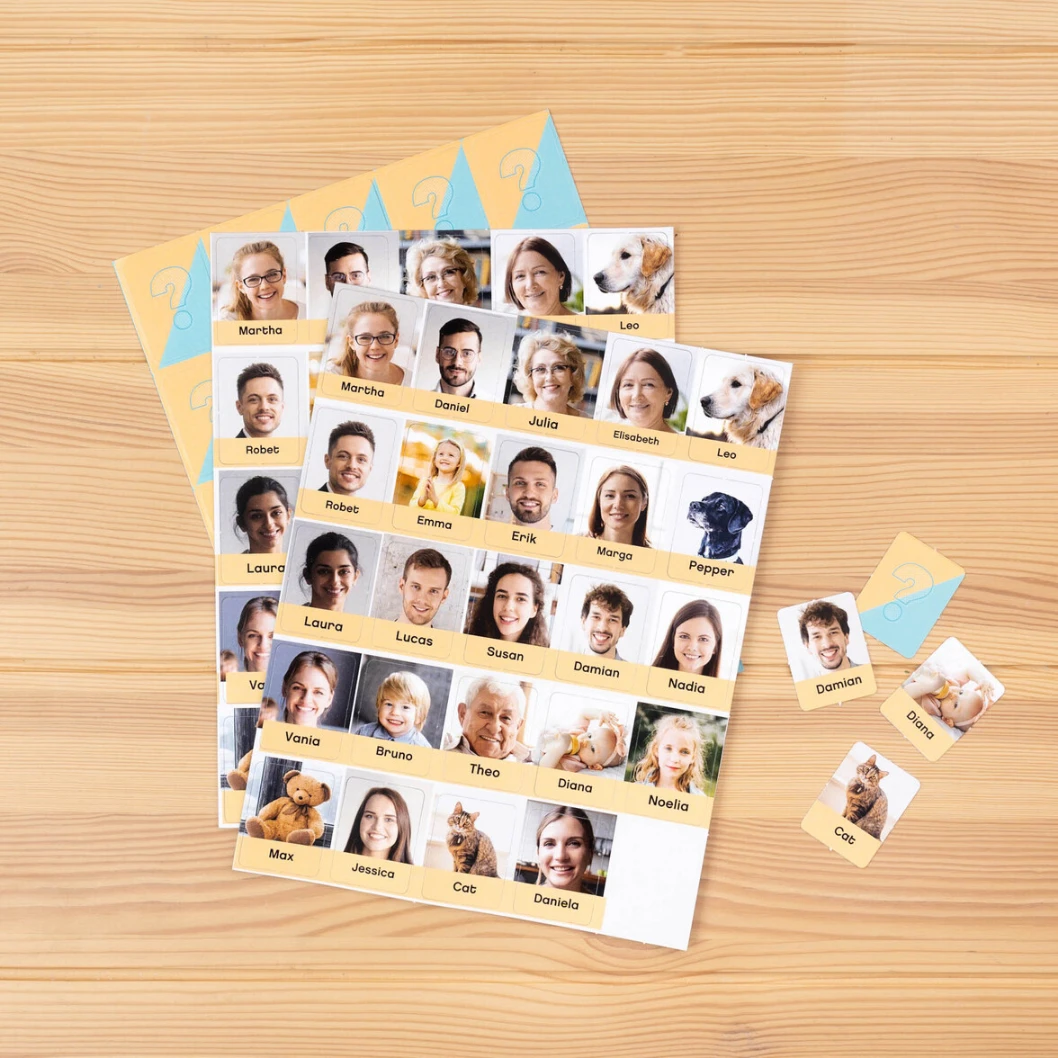Juego ¿Sabes quién es? personalizado - Imagen 6