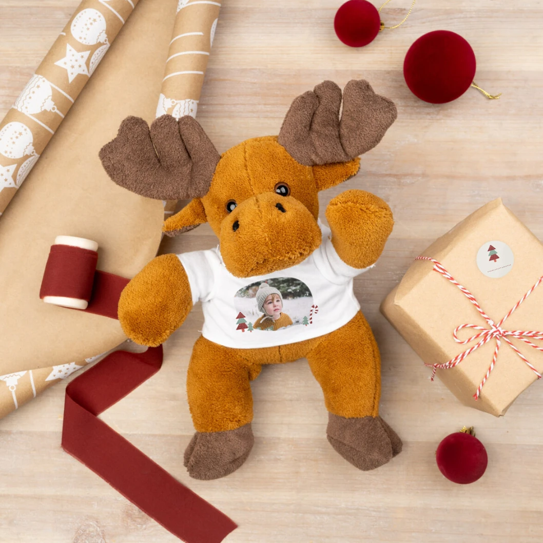 Reno de peluche personalizado - Imagen 3