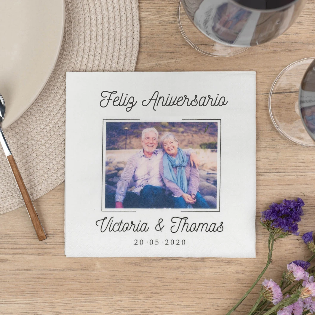 Servilletas de papel personalizadas - Imagen 2
