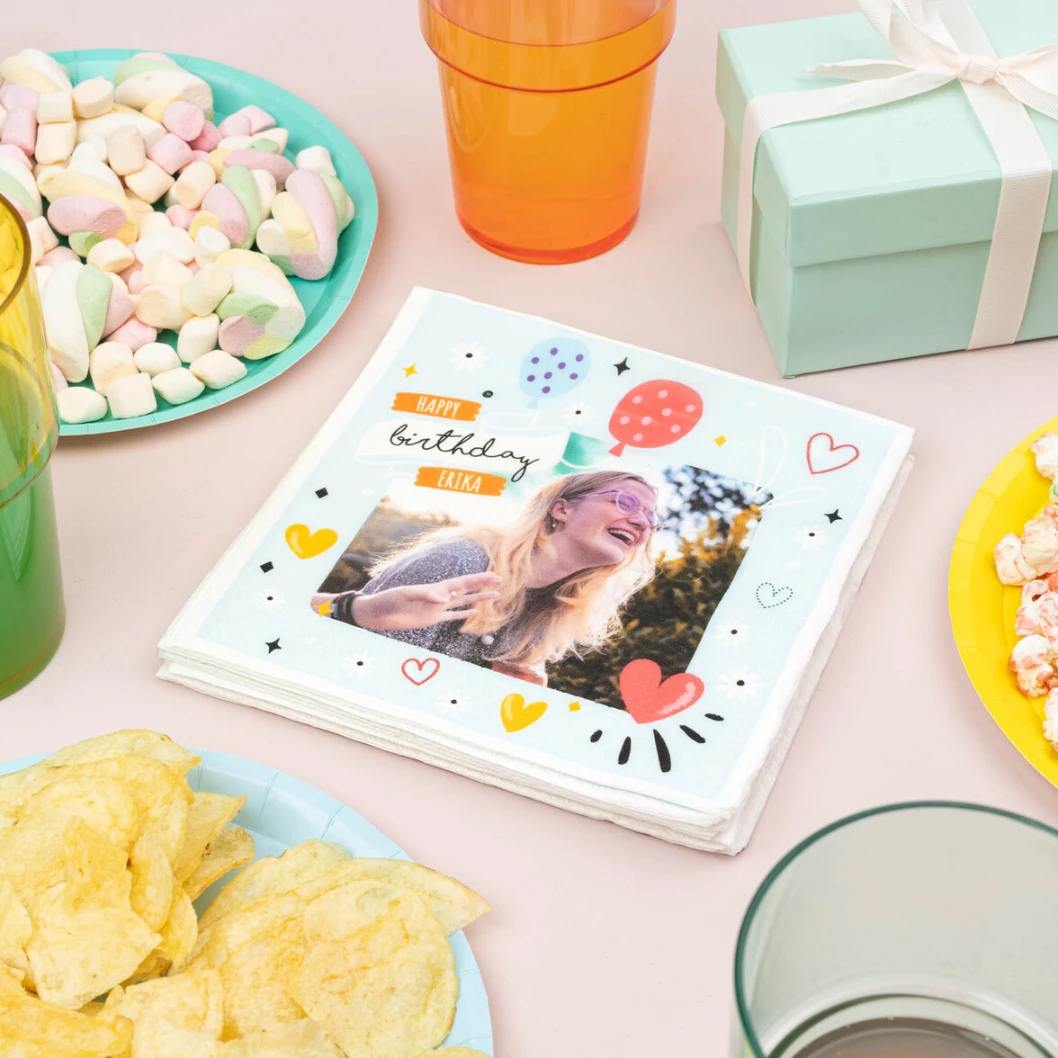 Servilletas de papel personalizadas - Imagen 13