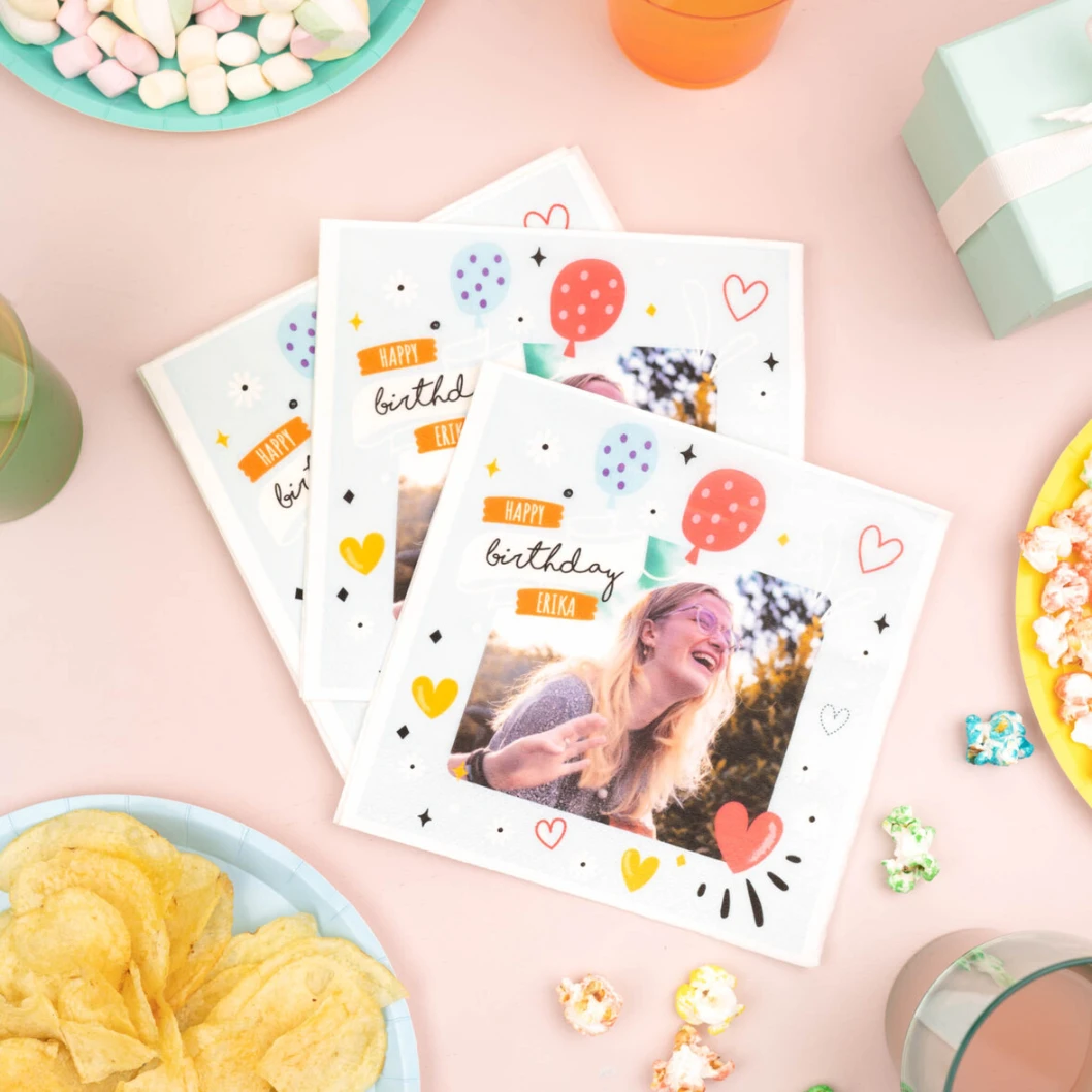 Servilletas de papel personalizadas - Imagen 12