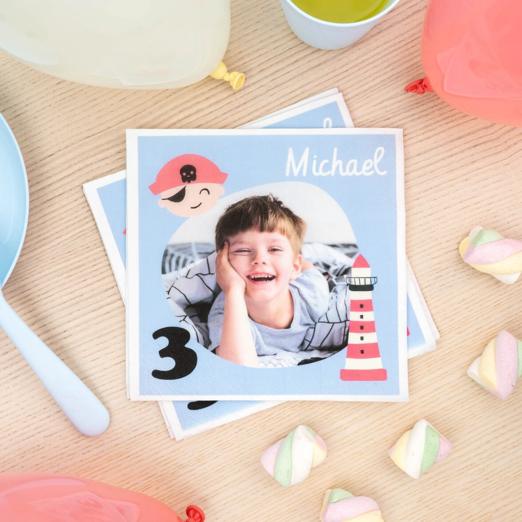 Servilletas de papel personalizadas