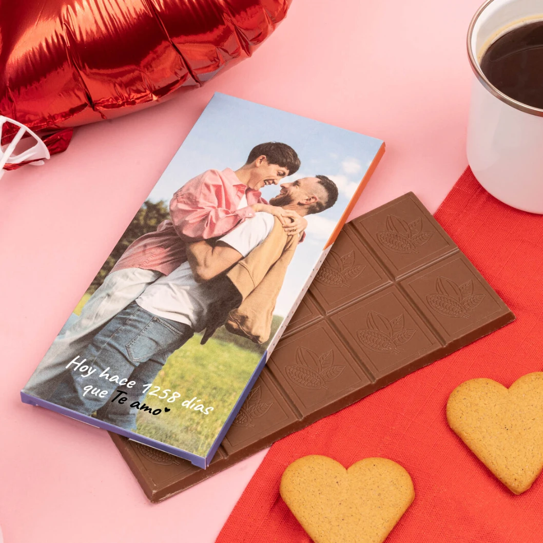 Tableta de chocolate personalizada - Imagen 2