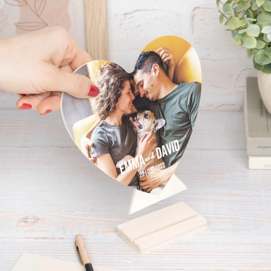 Tarjeta de madera impresa con foto - Imagen 8