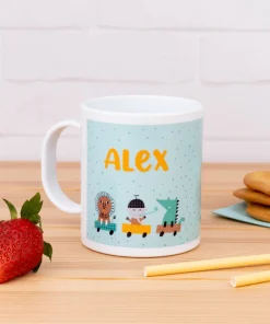 Taza personalizada plástico irrompible