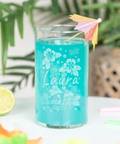 Vaso de cóctel personalizado