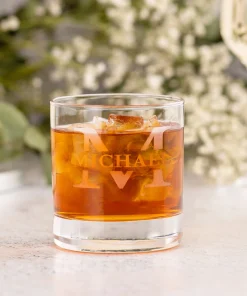 Vaso de whisky personalizado