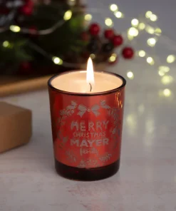 Vela personalizada en vaso de cristal - Imagen 6