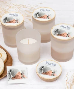 Vela personalizada con tapa de madera - Imagen 9