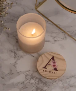 Vela personalizada con tapa de madera - Imagen 7