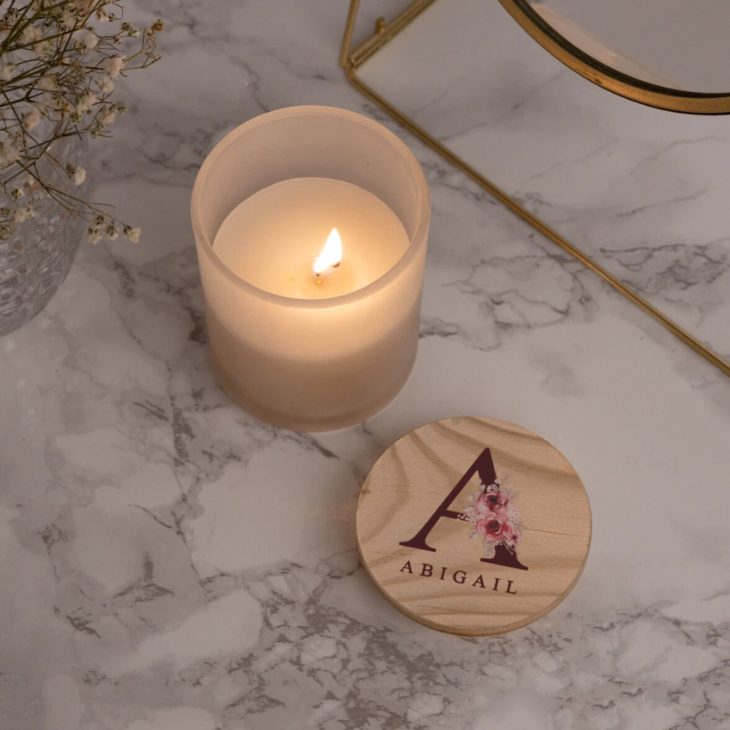 Vela personalizada con tapa de madera - Imagen 7