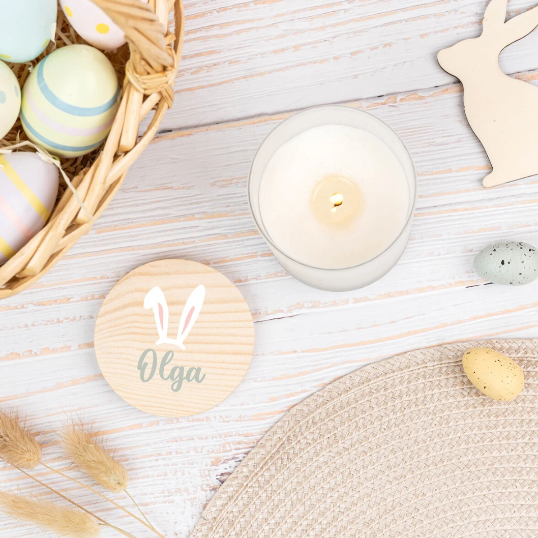 Vela personalizada con tapa de madera - Imagen 5